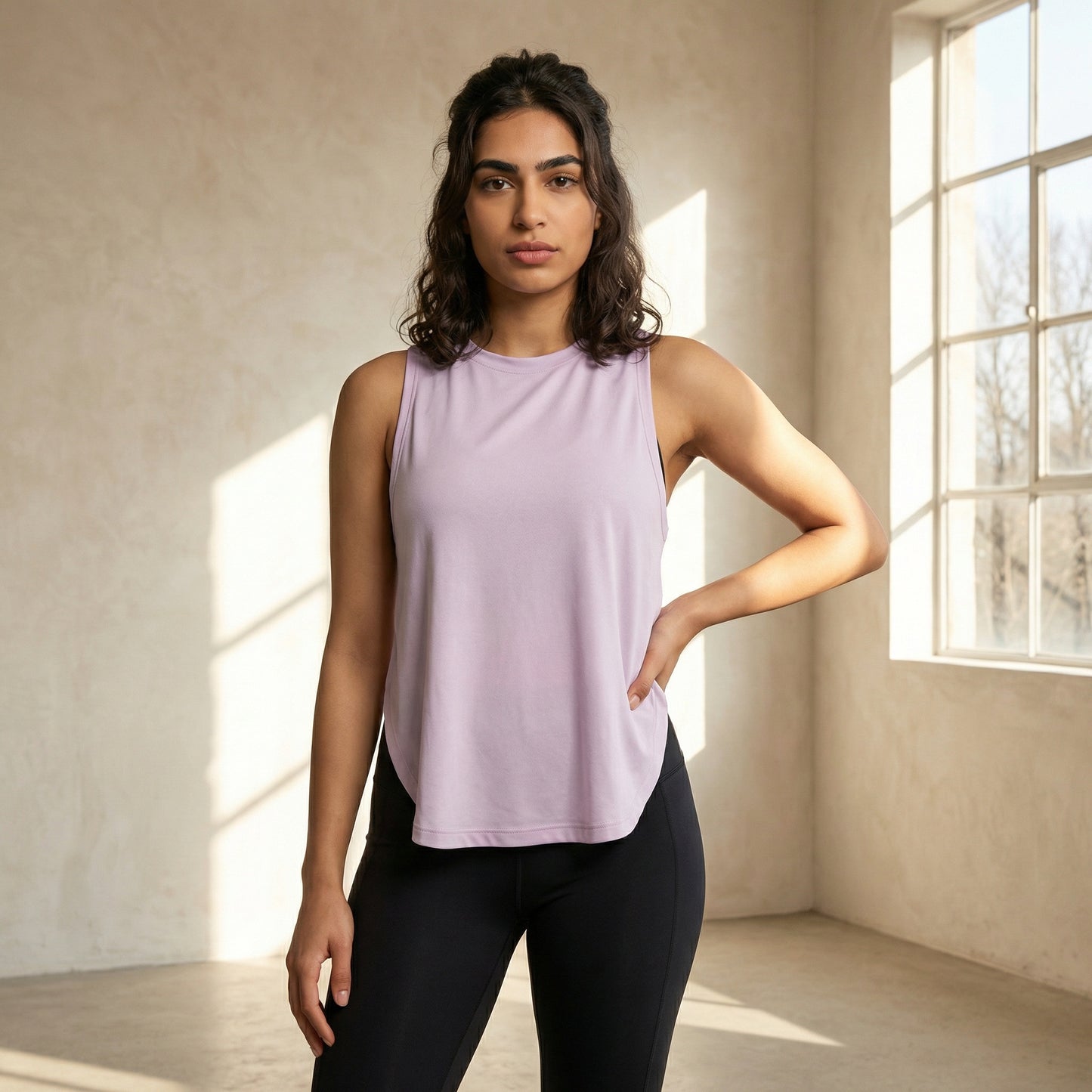 Criss-Cross Slit Top