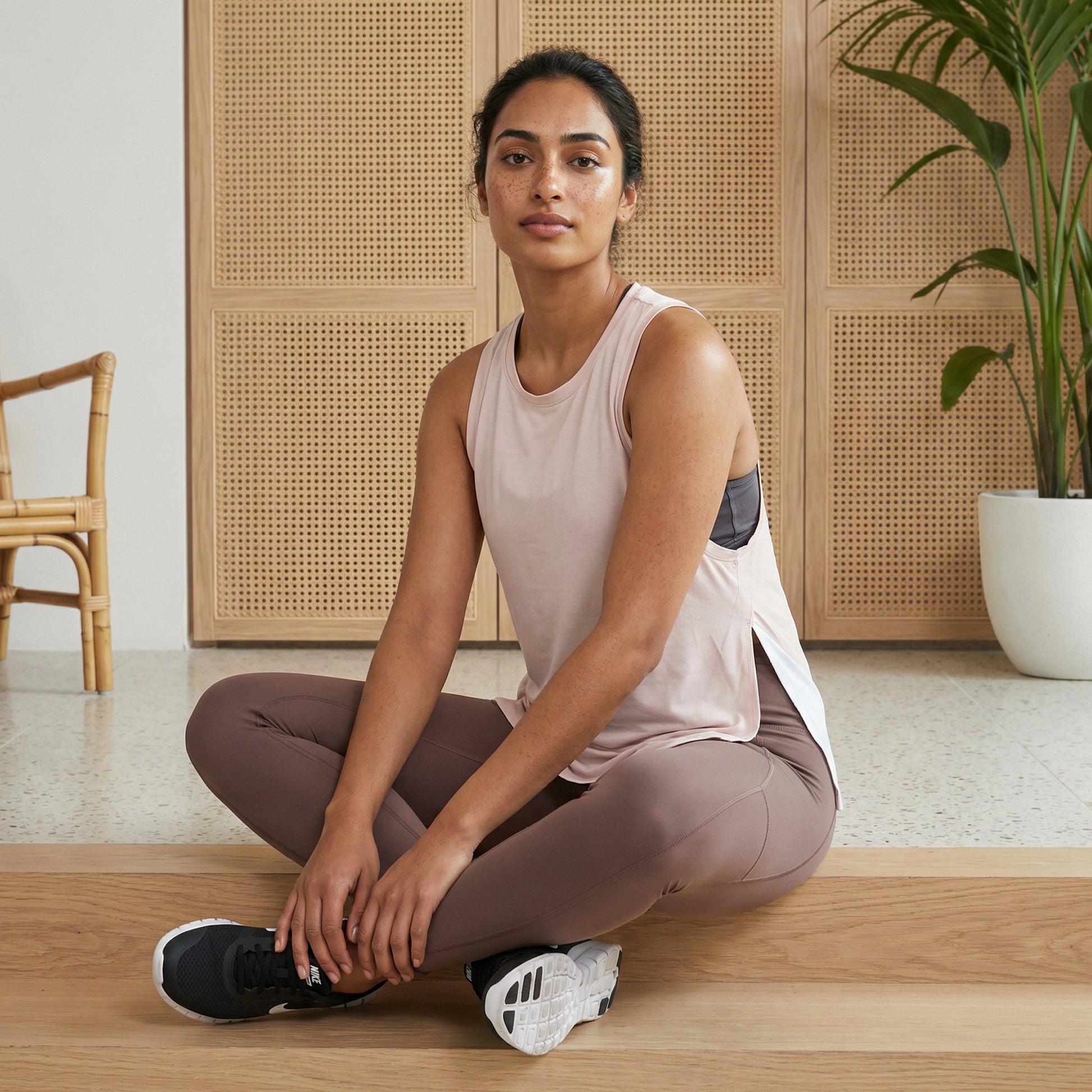 Criss-Cross Slit Top